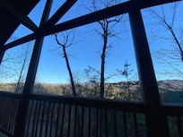 The view off our balcony!