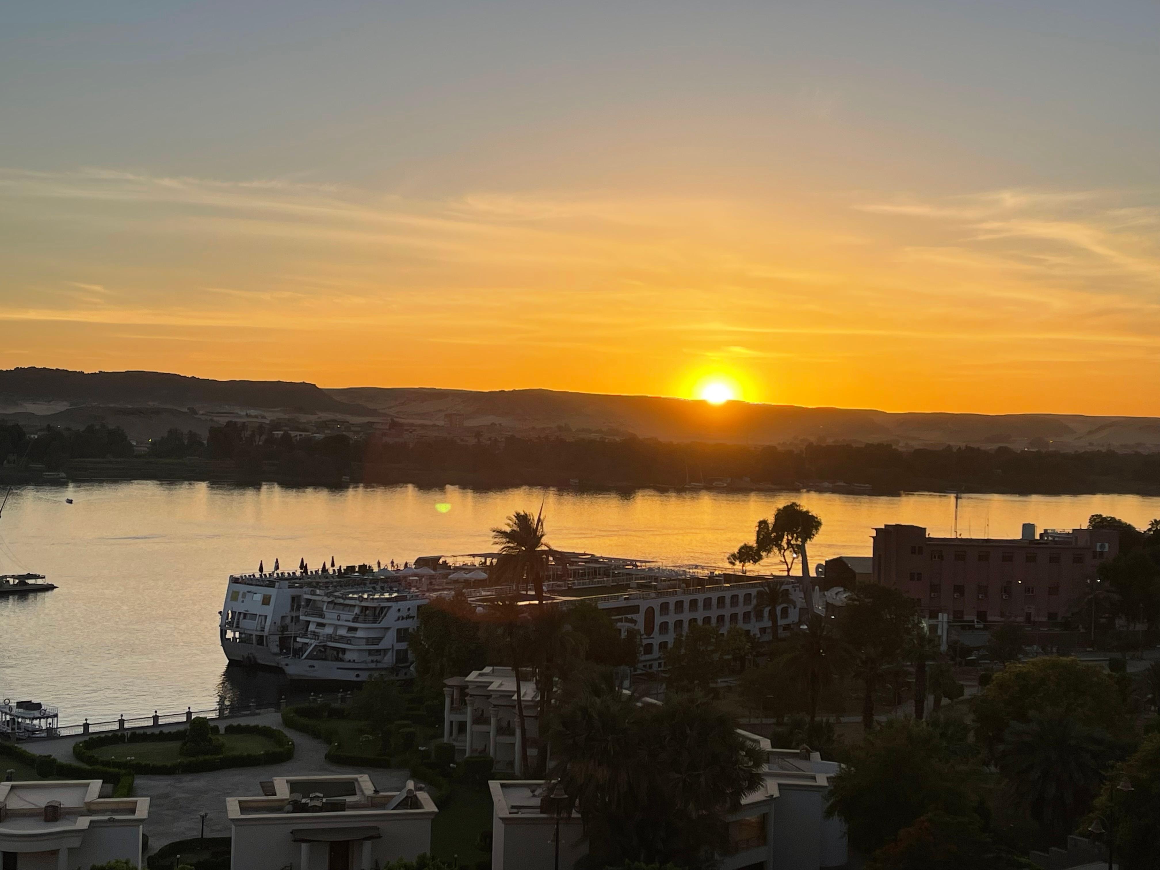 Sunset on the Nile