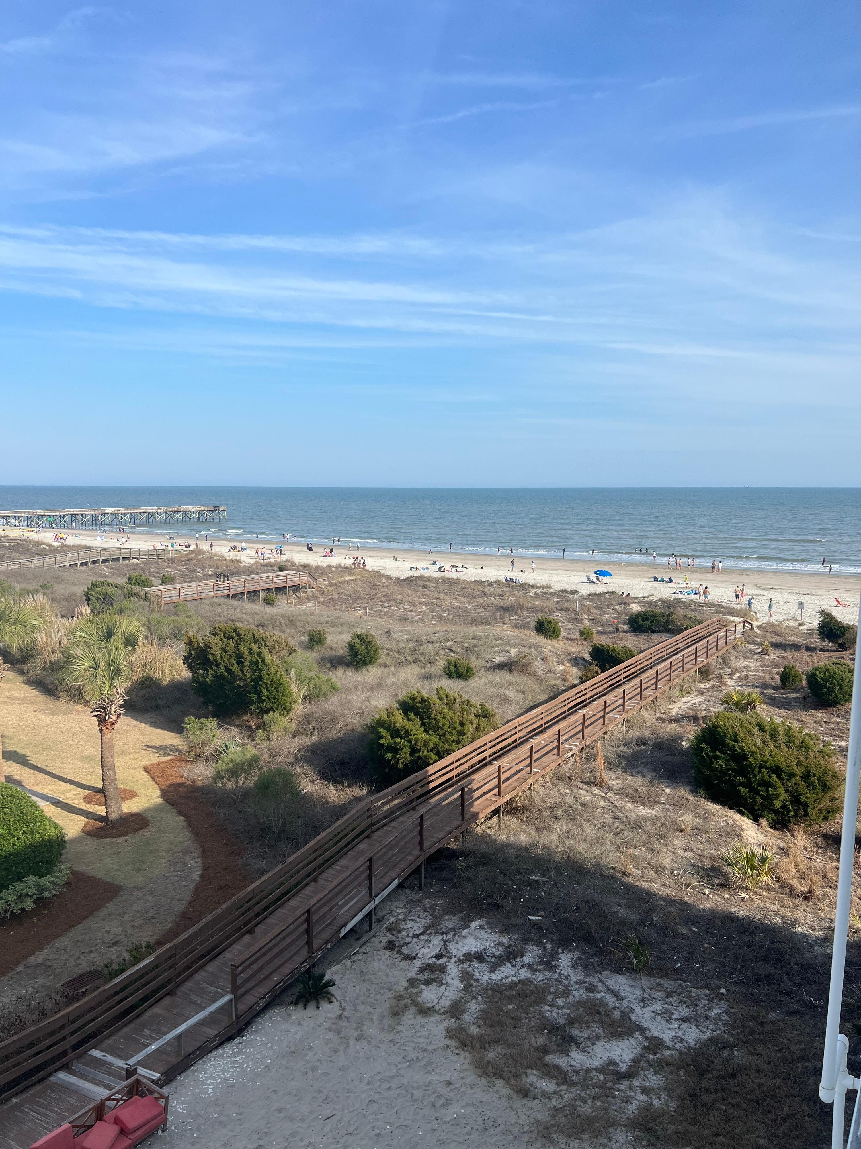 View from our balcony! Partial view 