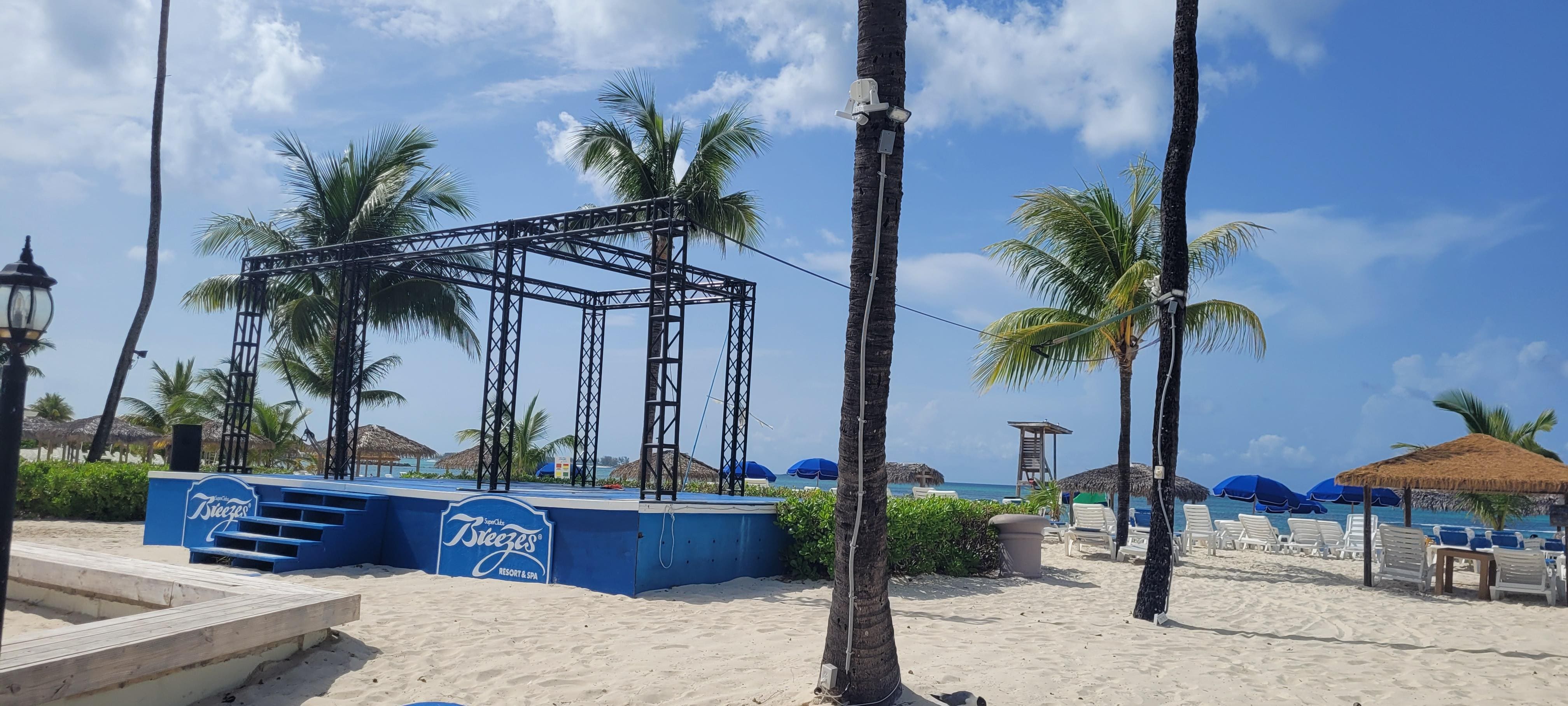 Outdoor stage