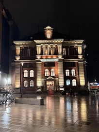 The building itself is absolutely stunning! Such beautiful brickwork.