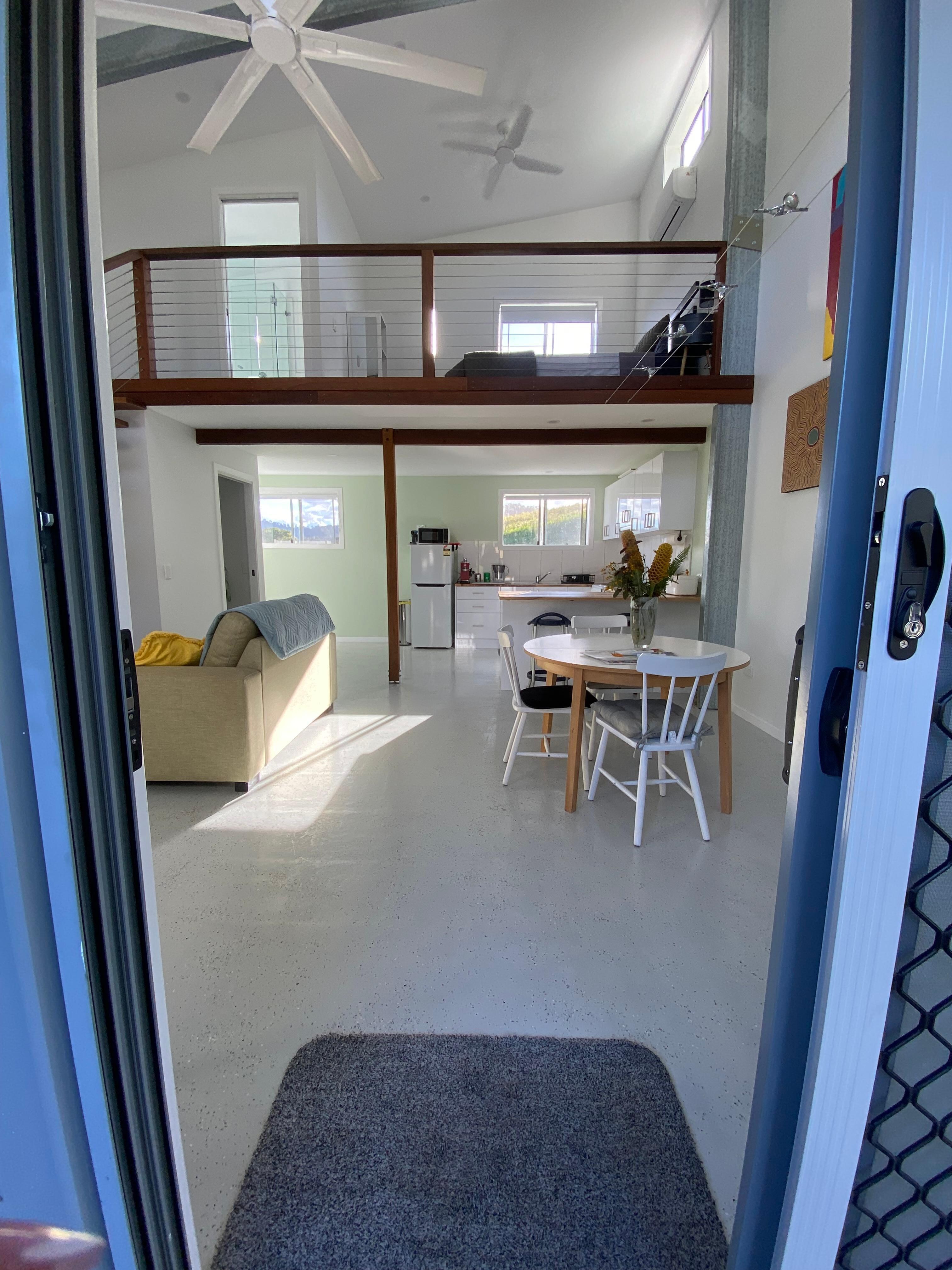 Stoney Chute Studio Front door.