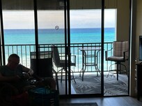 Beautiful ocean view from the living room