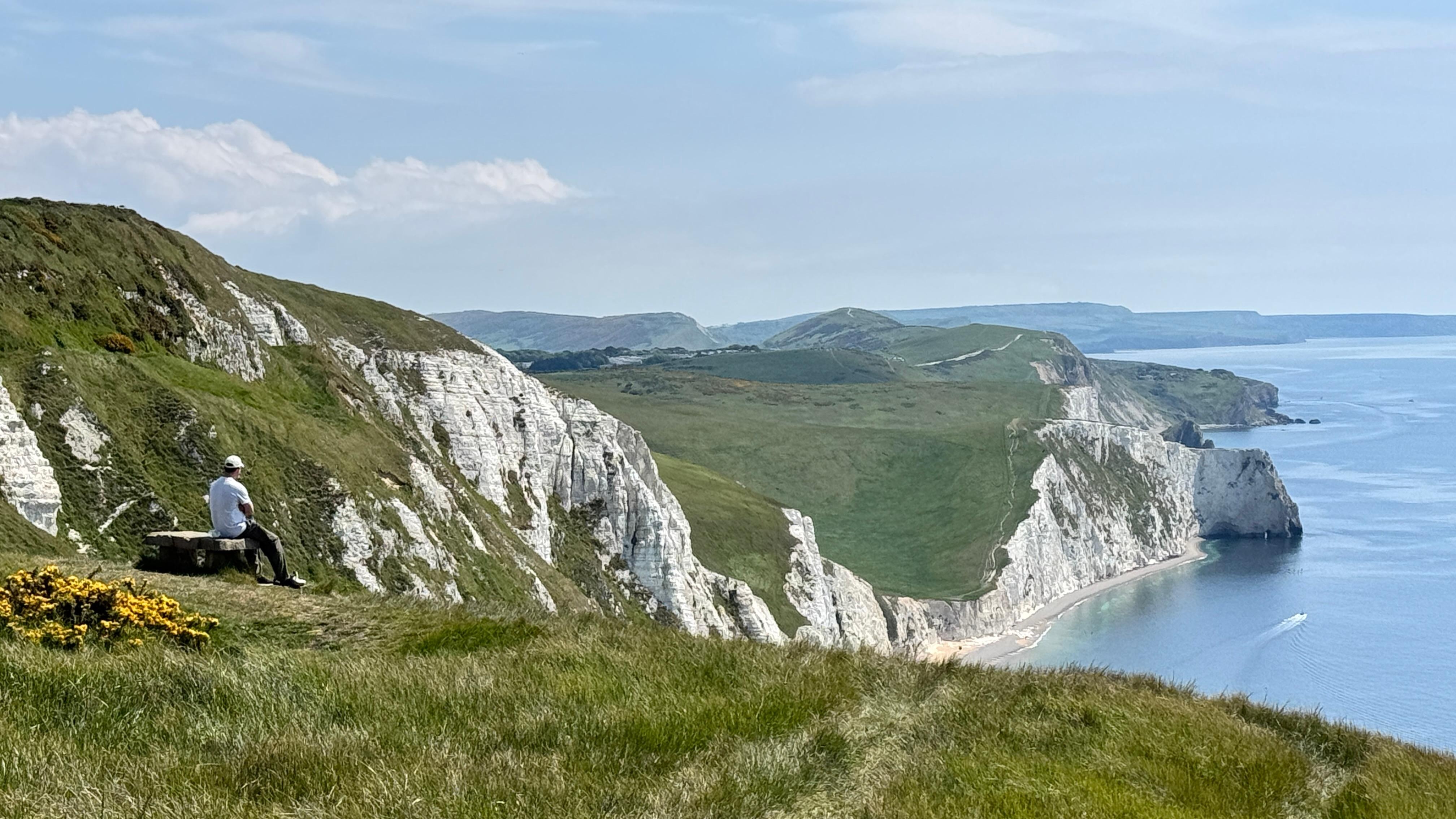 Walk up the coastal path to white nothe