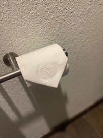 Embossed TP- great touch!