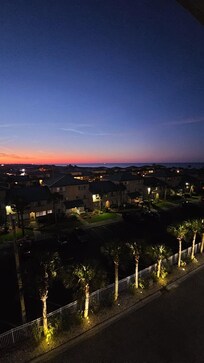 Sunrise from the balcony