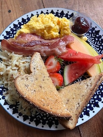 Breakfast was delicious