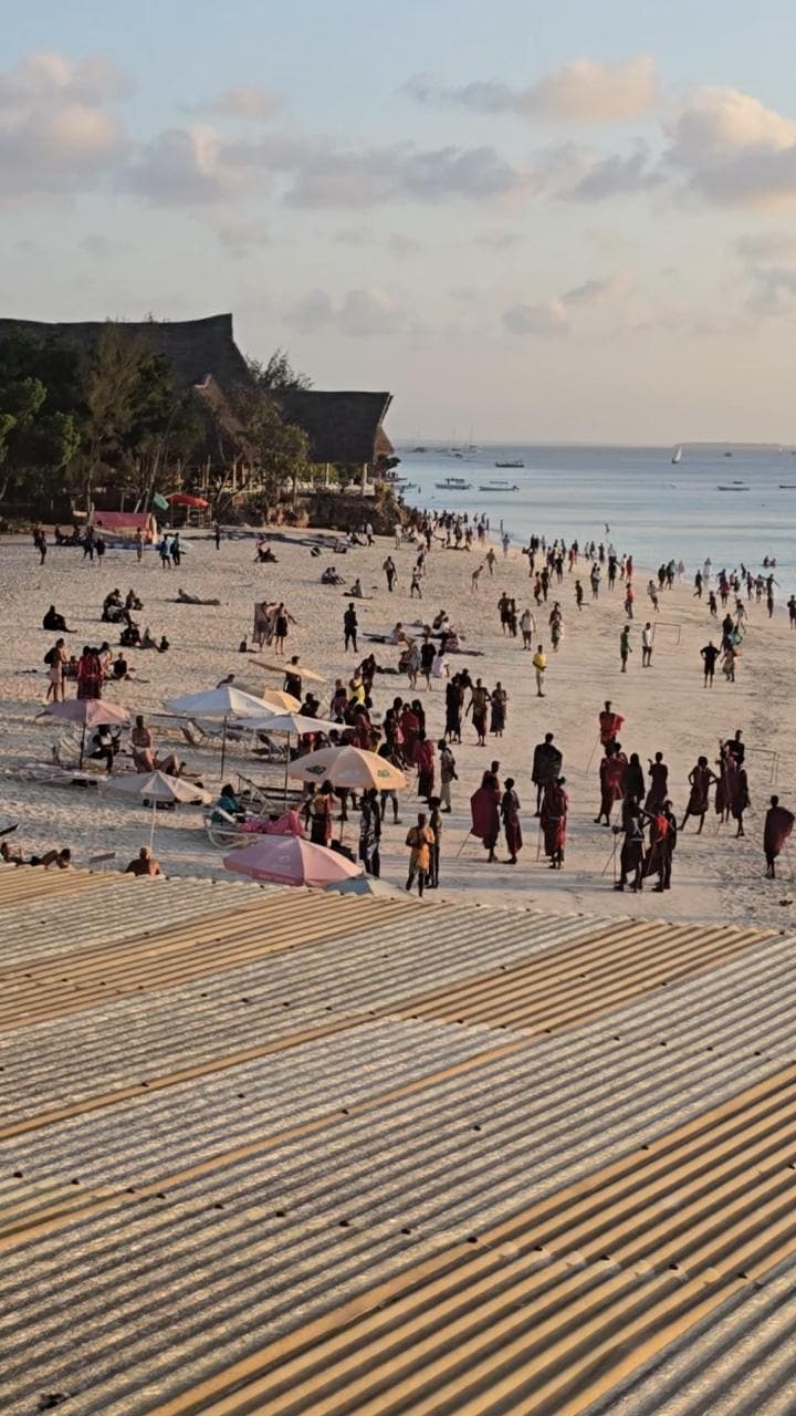 View of the beach from Cinnamon 