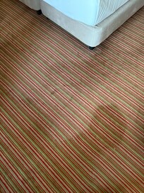 Stains on the floor
