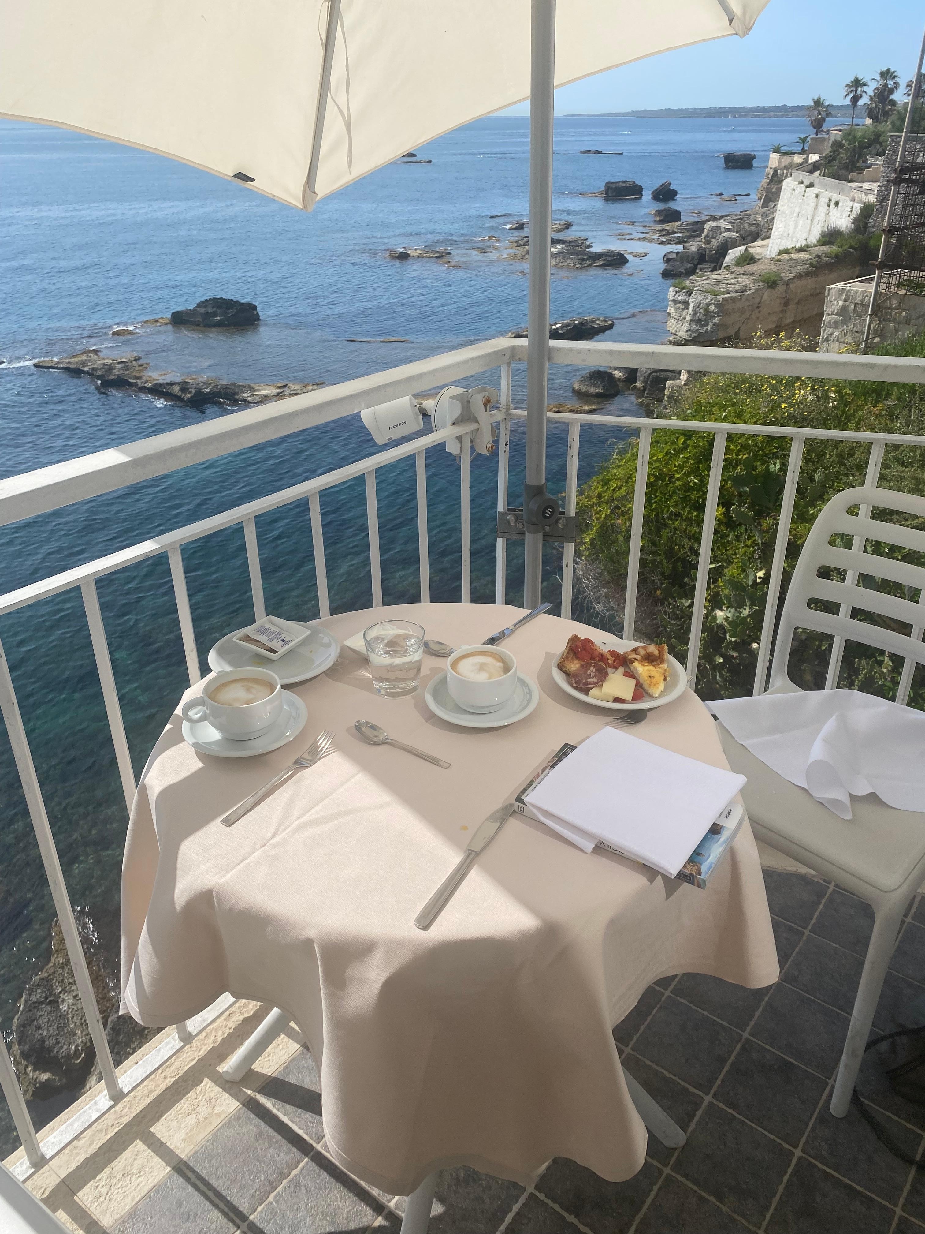 Breakfast on the terrace