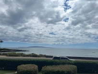 This is taken from the pool which is right outside of the condo.