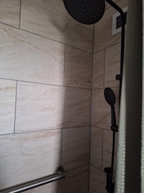 Enjoyed the shower, appreciated the soap and cups