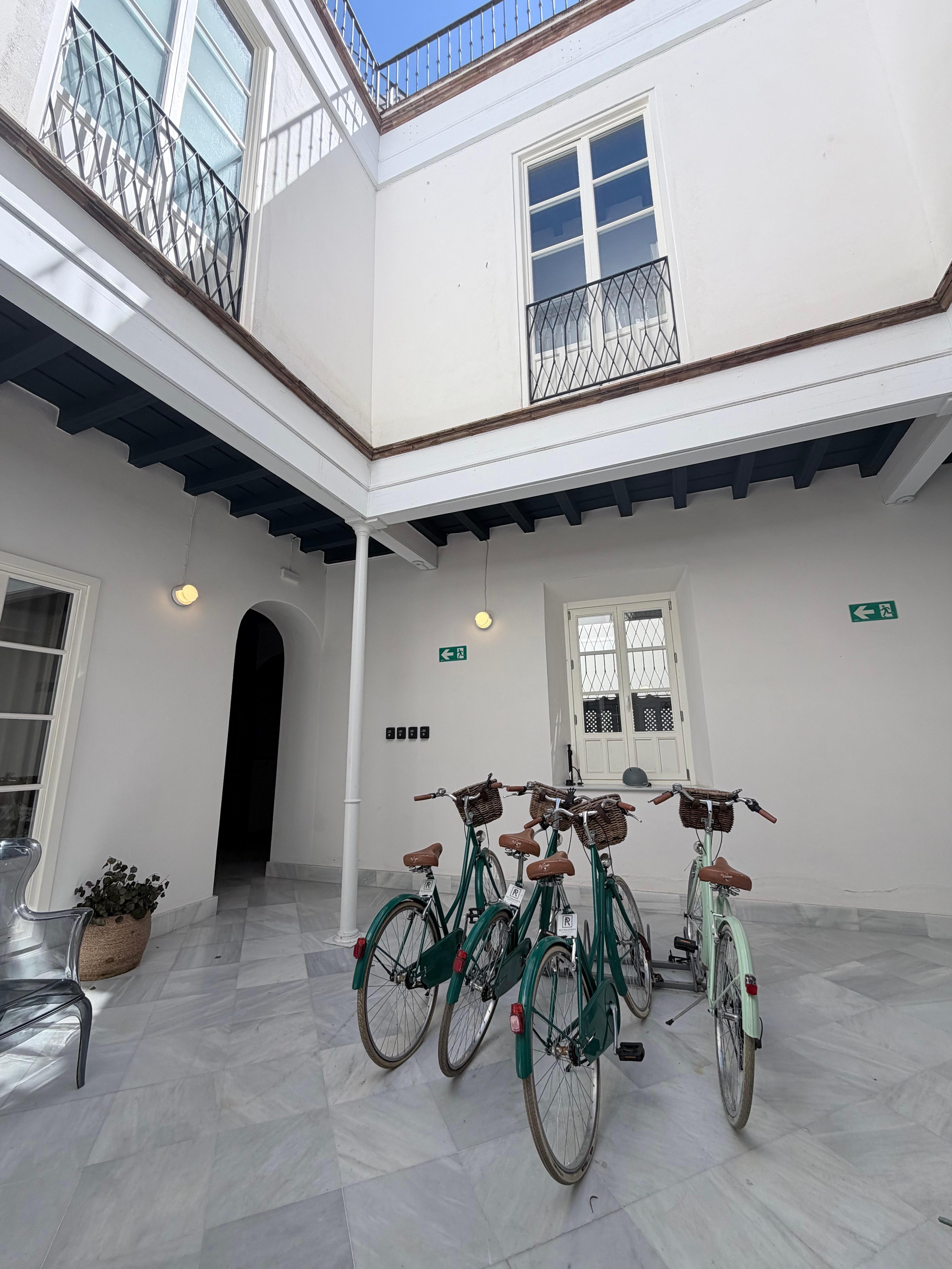 Courtyard of the apartment building