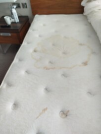 Disgusting mattress in the third bedroom