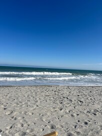Nice beach area. Not crowded as the properties surrounding this were all smaller. No high rises.