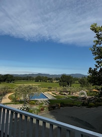 View from back porch