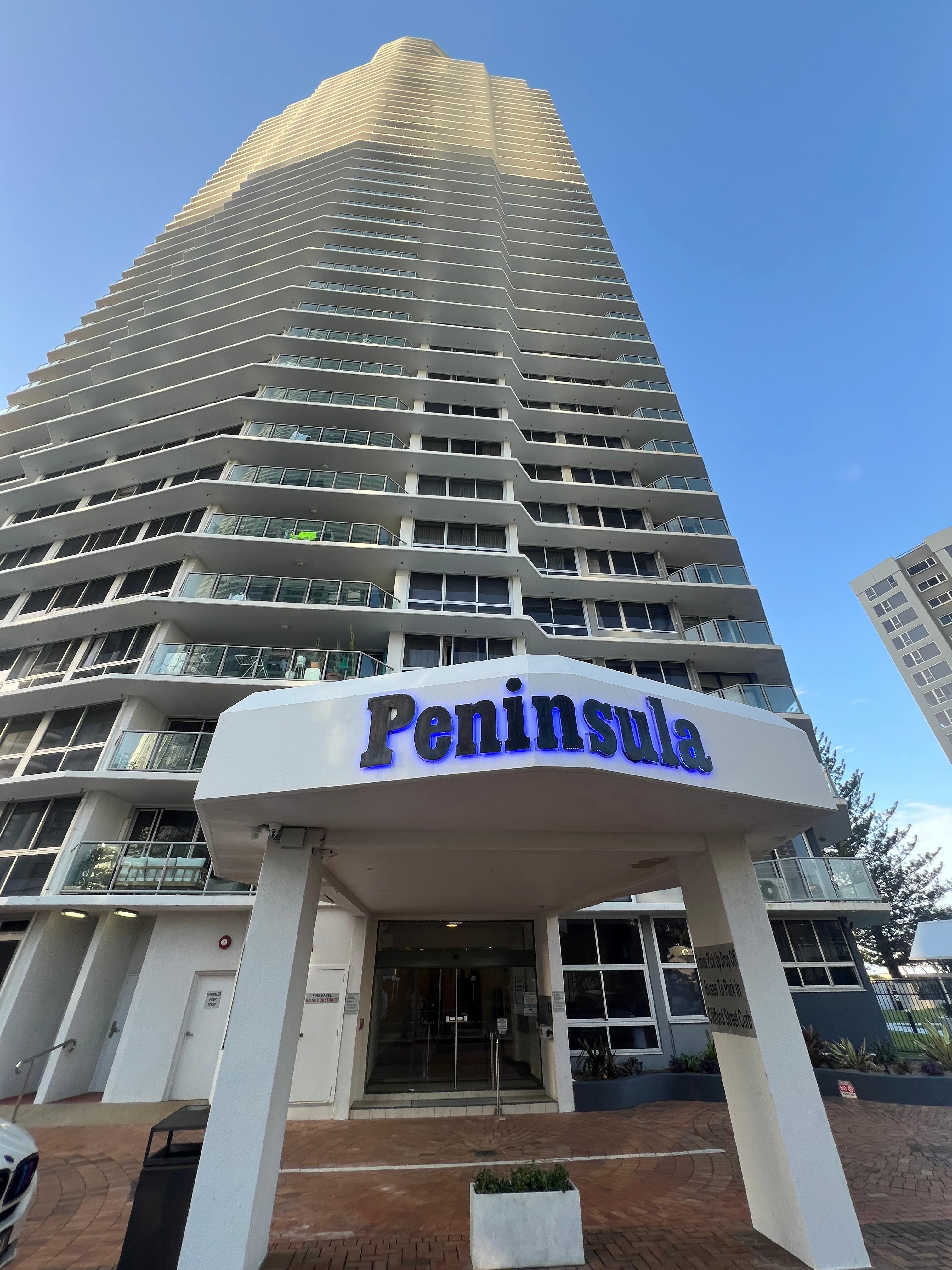 Front of building 
