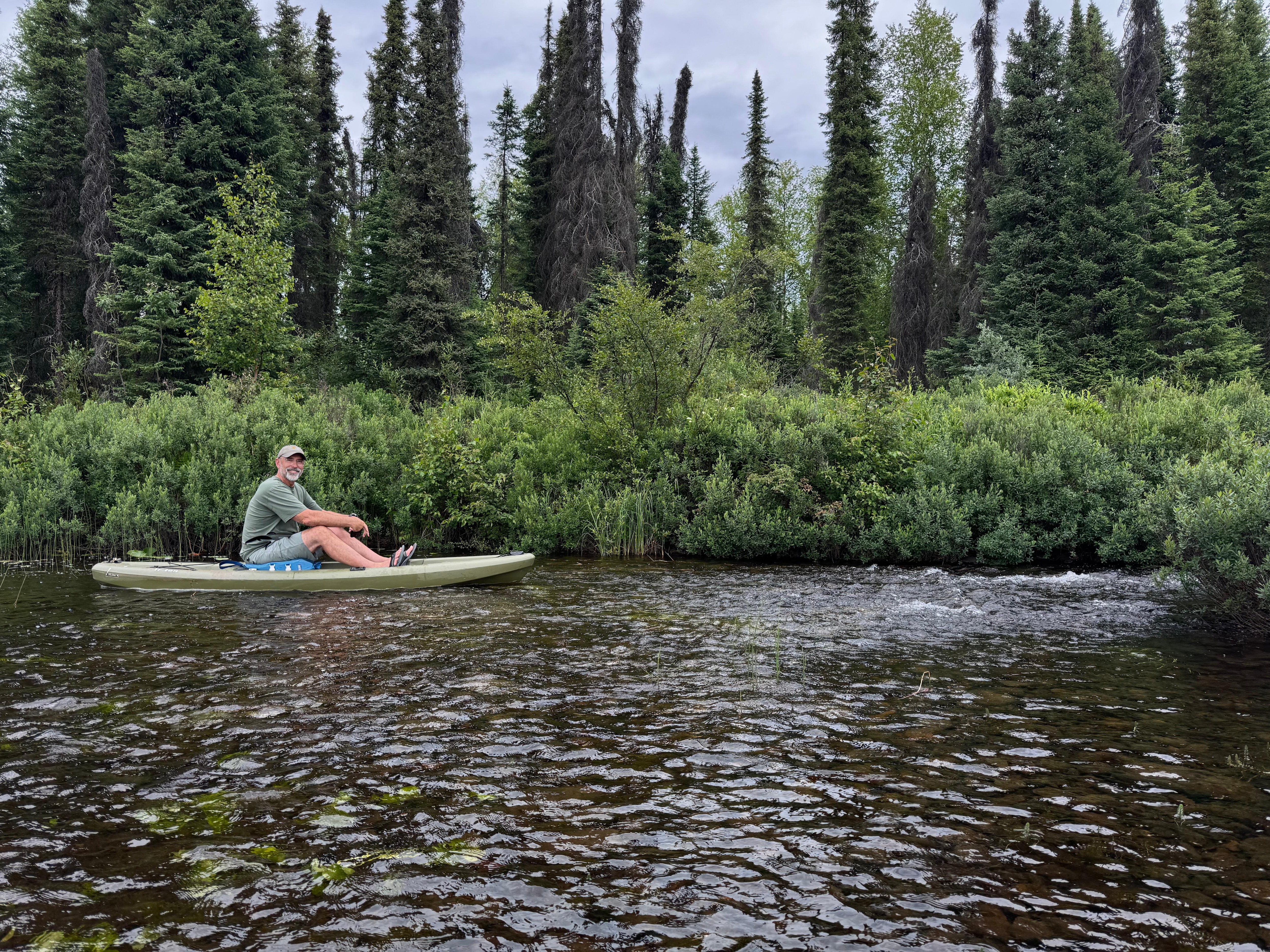 Caswell Creek on Property