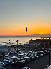 View from the rooftop restaurant