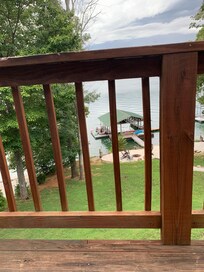 View from deck