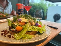 Middag pÄ restaurant KÞd hvor hotellet ga 25% rabatt