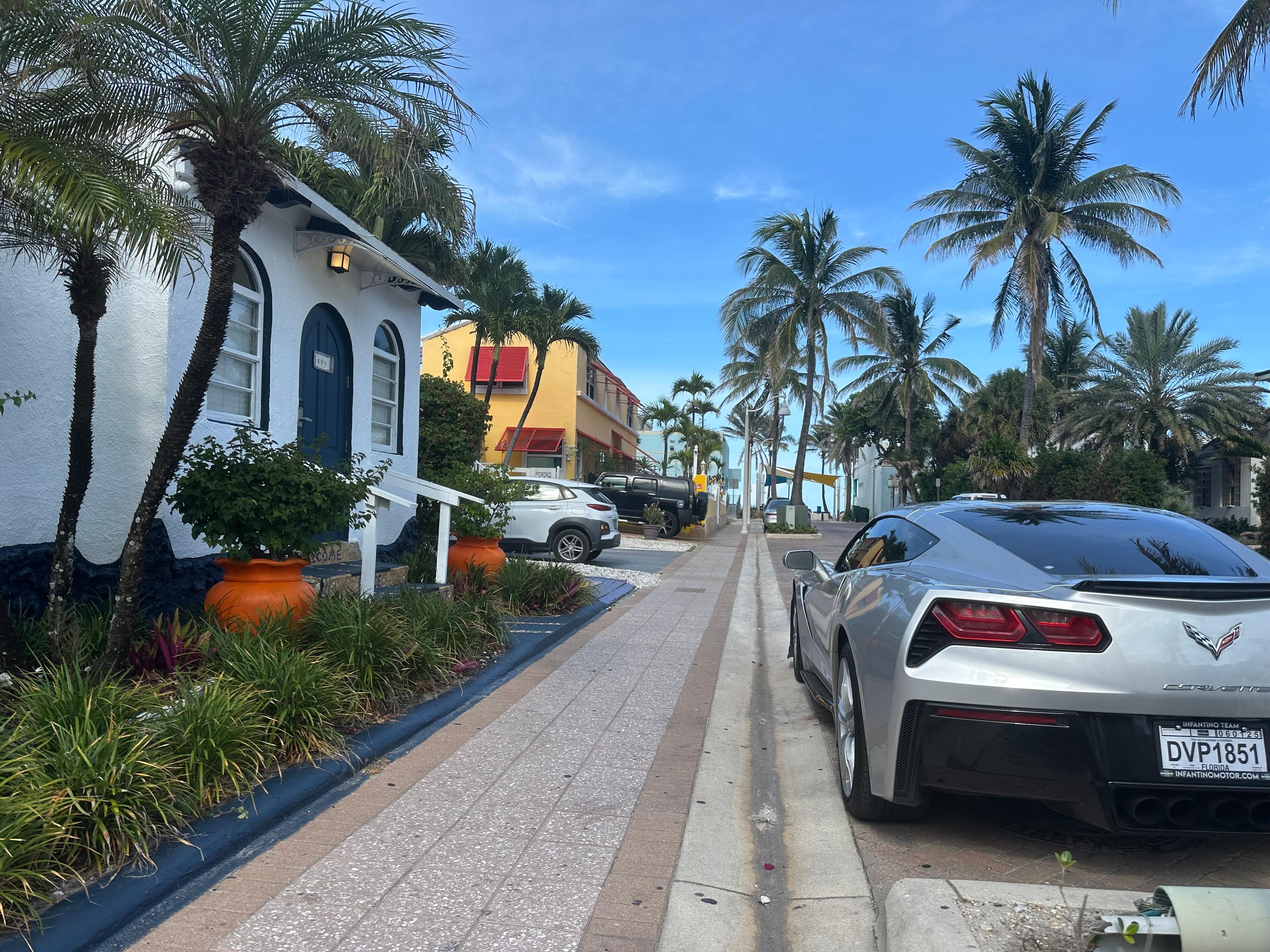 Parking in front of our unit was a separate charge not by the property 