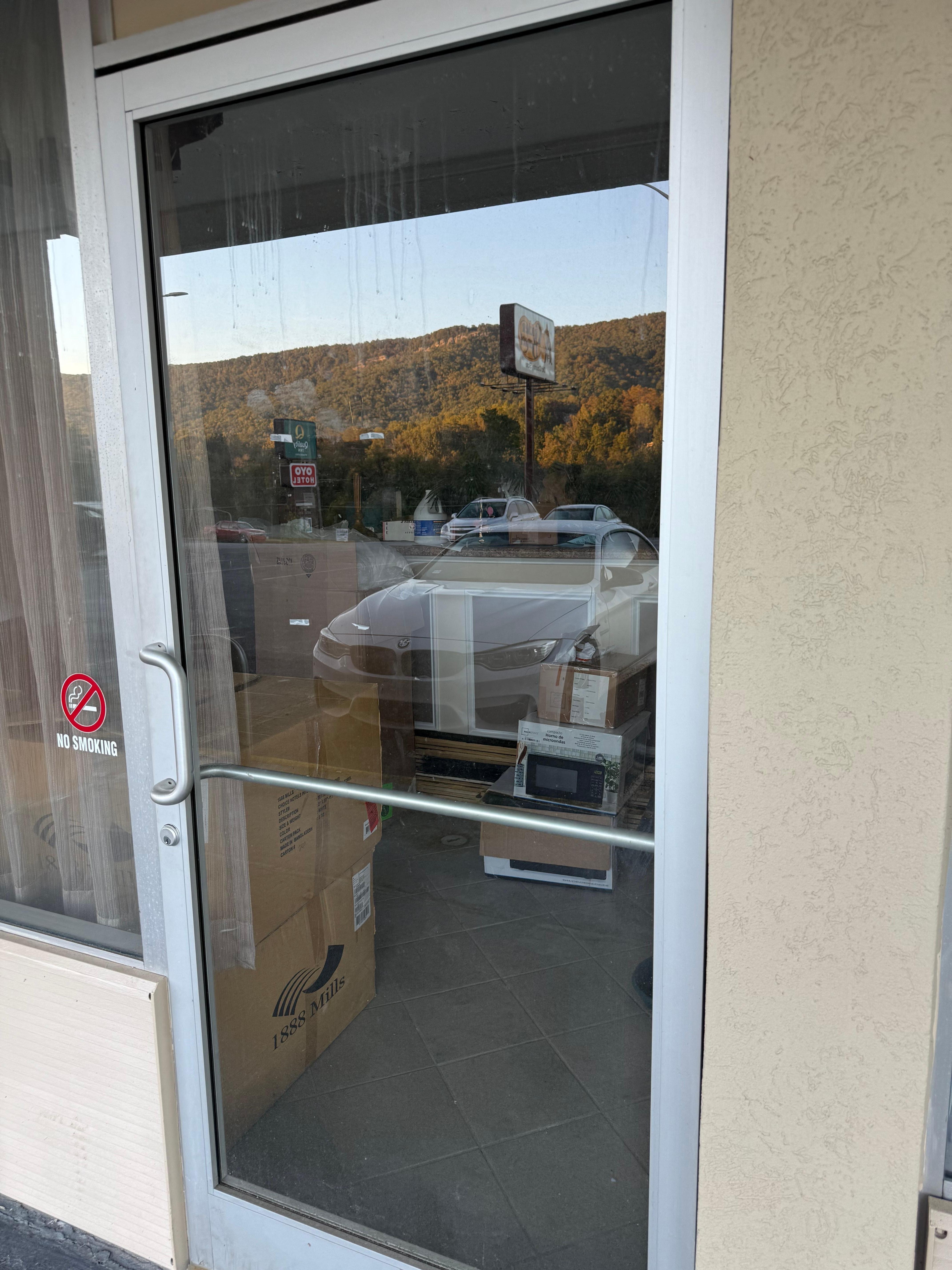 Must have been the front desk a decade ago