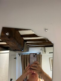 Smashed mirror