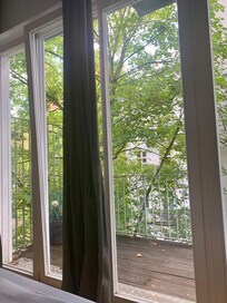View in main bedroom