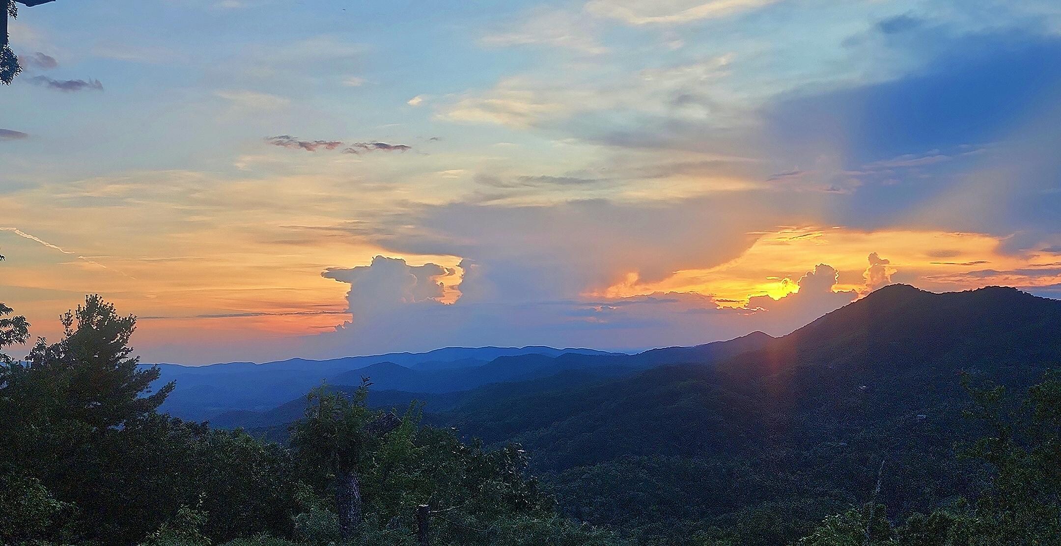 Stunning views at sunset