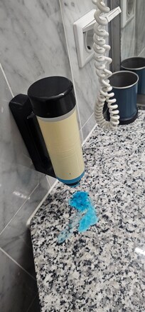 Como recibimos lel baño de la habitación