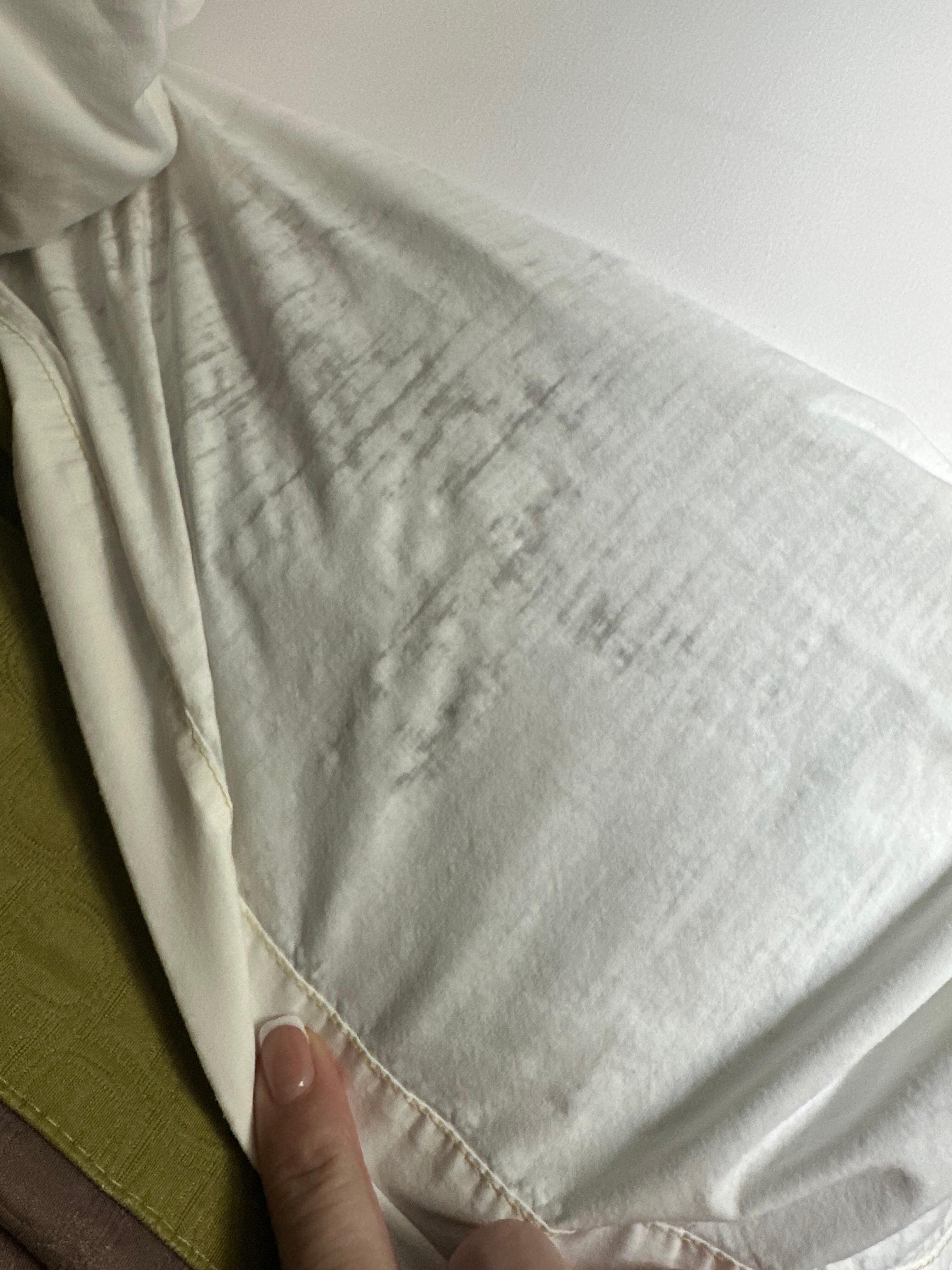 Extremely old sheets or mildew… 