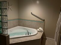 Jacuzzi in the room