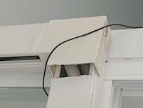 The wiring was primitive and not even concealed.