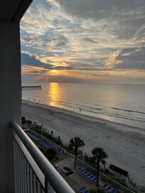 View from the balcony