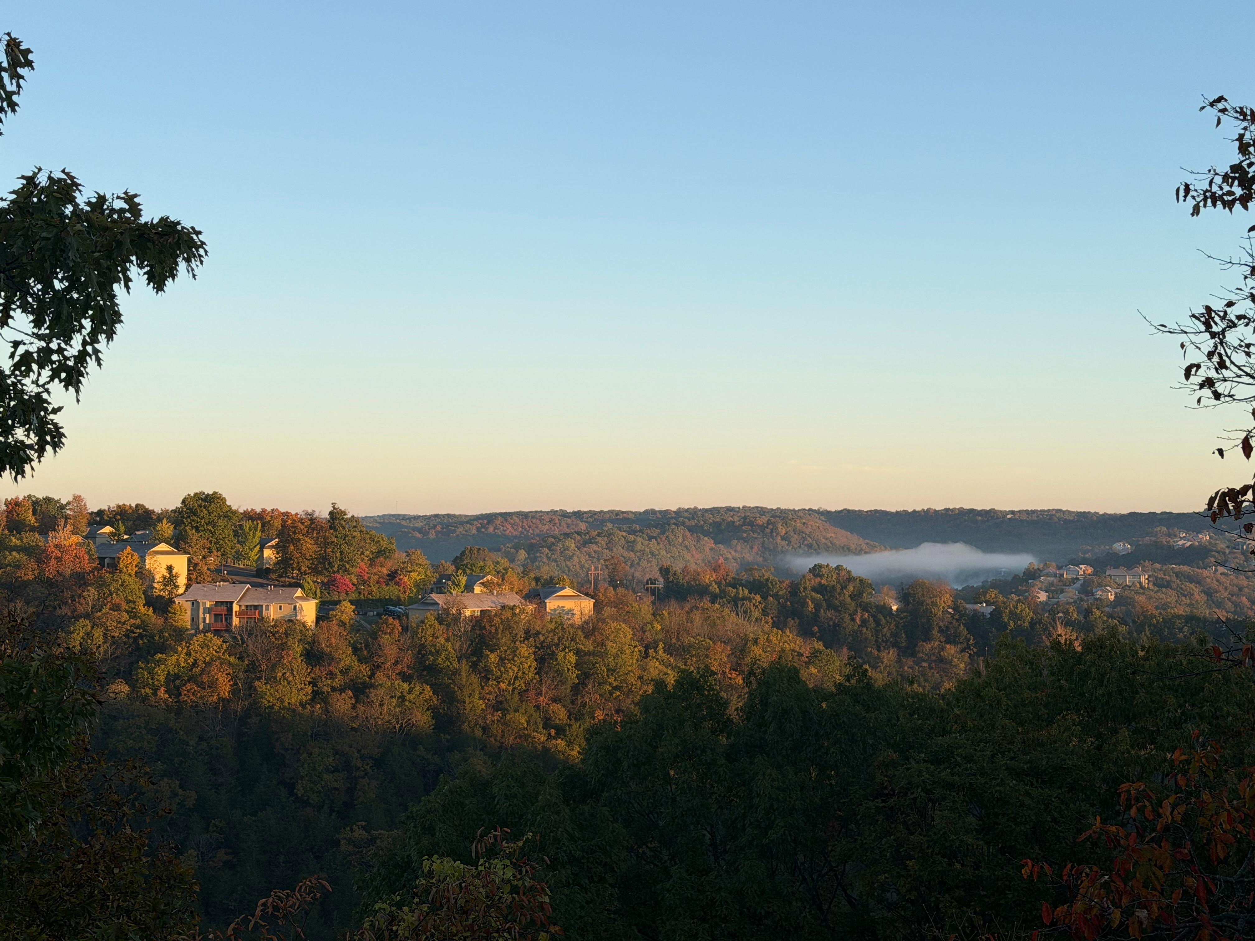 View from the balcony