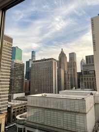 View from room 1221looking northwest