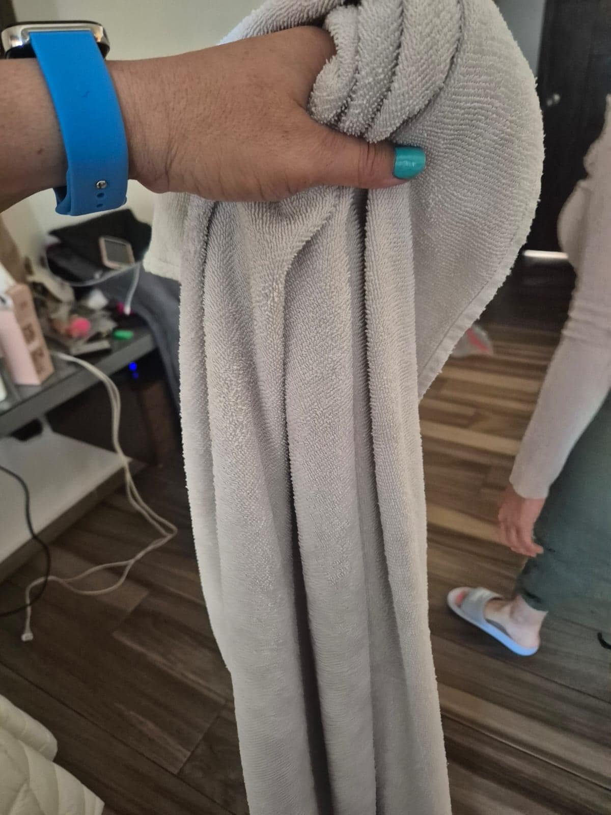 Toallas viejas y percudidas