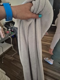 Toallas viejas y percudidas