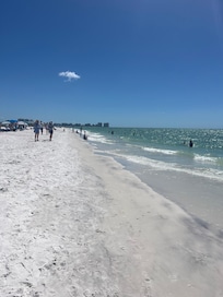 Wonderful beach to walk on