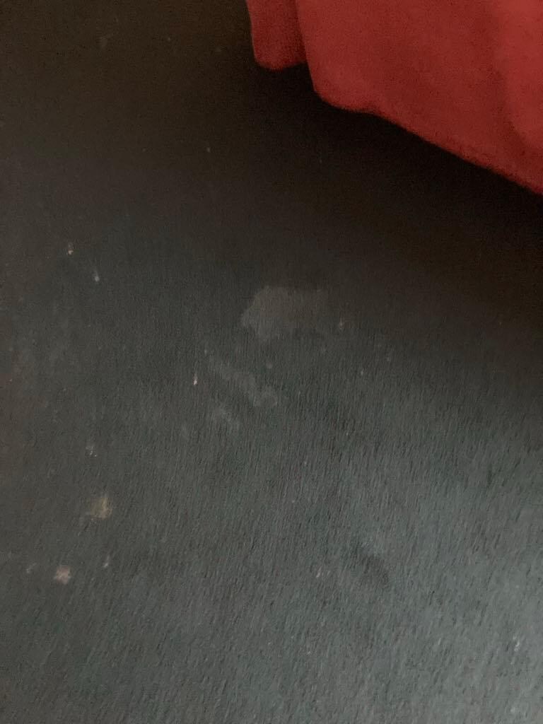 Stained and dirty carpet