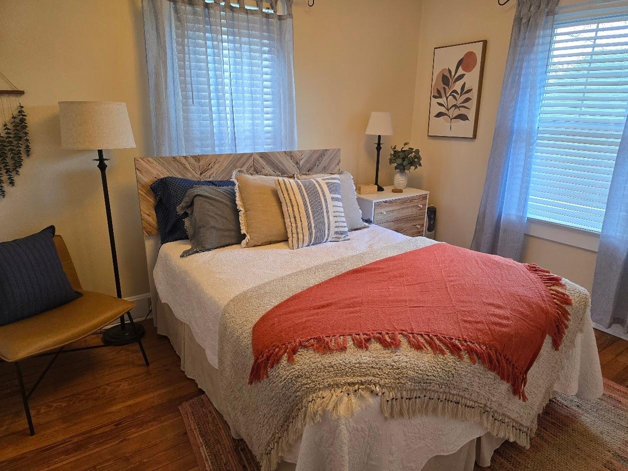 Comfy bedroom we chose for our stay