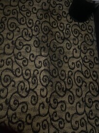 Carpet stain.