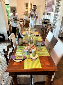 We made a birthday dinner