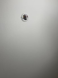 Missing smoke alarm