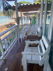 We stayed in room 4 which is one of the sea front rooms, I would recommend paying the extra for this room type