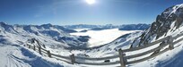 Sea of mist in the Maurienne Valley (seen from La Lauziere).