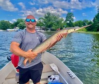 Long nosed gar pike