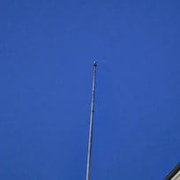 No American flag on this pole.