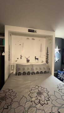 Cute and cozy feeling.